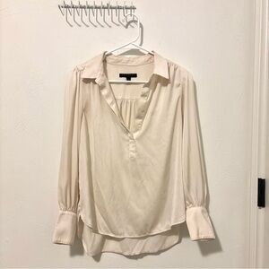 Elegant Cream Women's Blouse